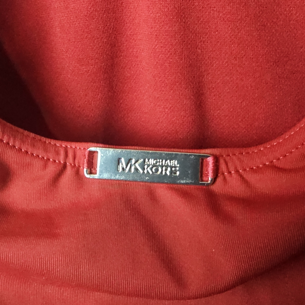 MICHAEL Michael Kors Red One-Piece Swimsuit - Picture 8 of 12